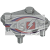 Крестовая клемма четырехболтовая, Rd8-10/Fl30, оцинкованная сталь